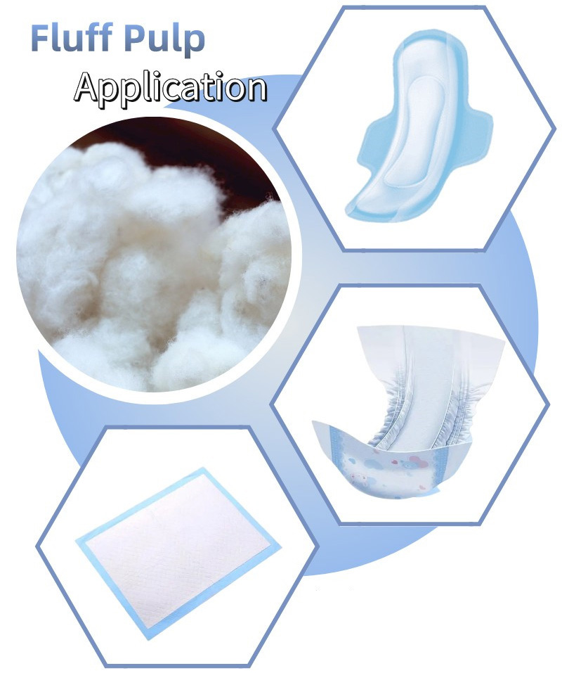 application of fluff pulp